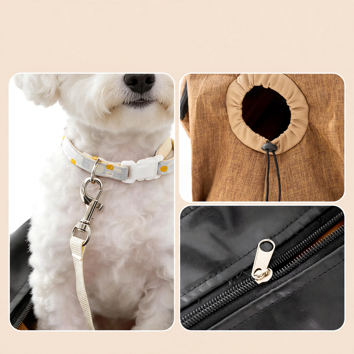 Oxford Fabric Pet Tote Bag