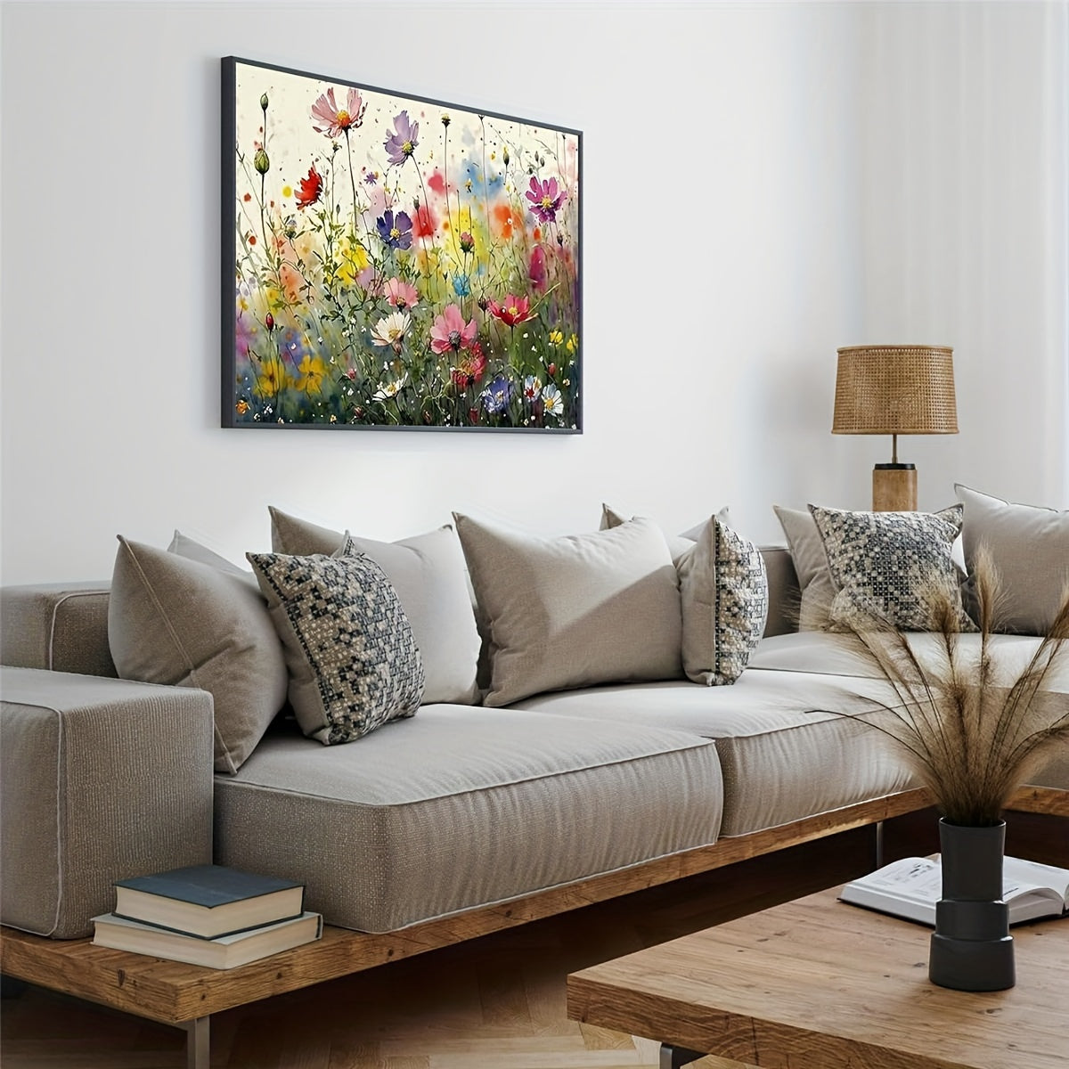 Paint by Numbers Flowers - For Beginners - Wall Decor 40.64x50.8 cm Unframed