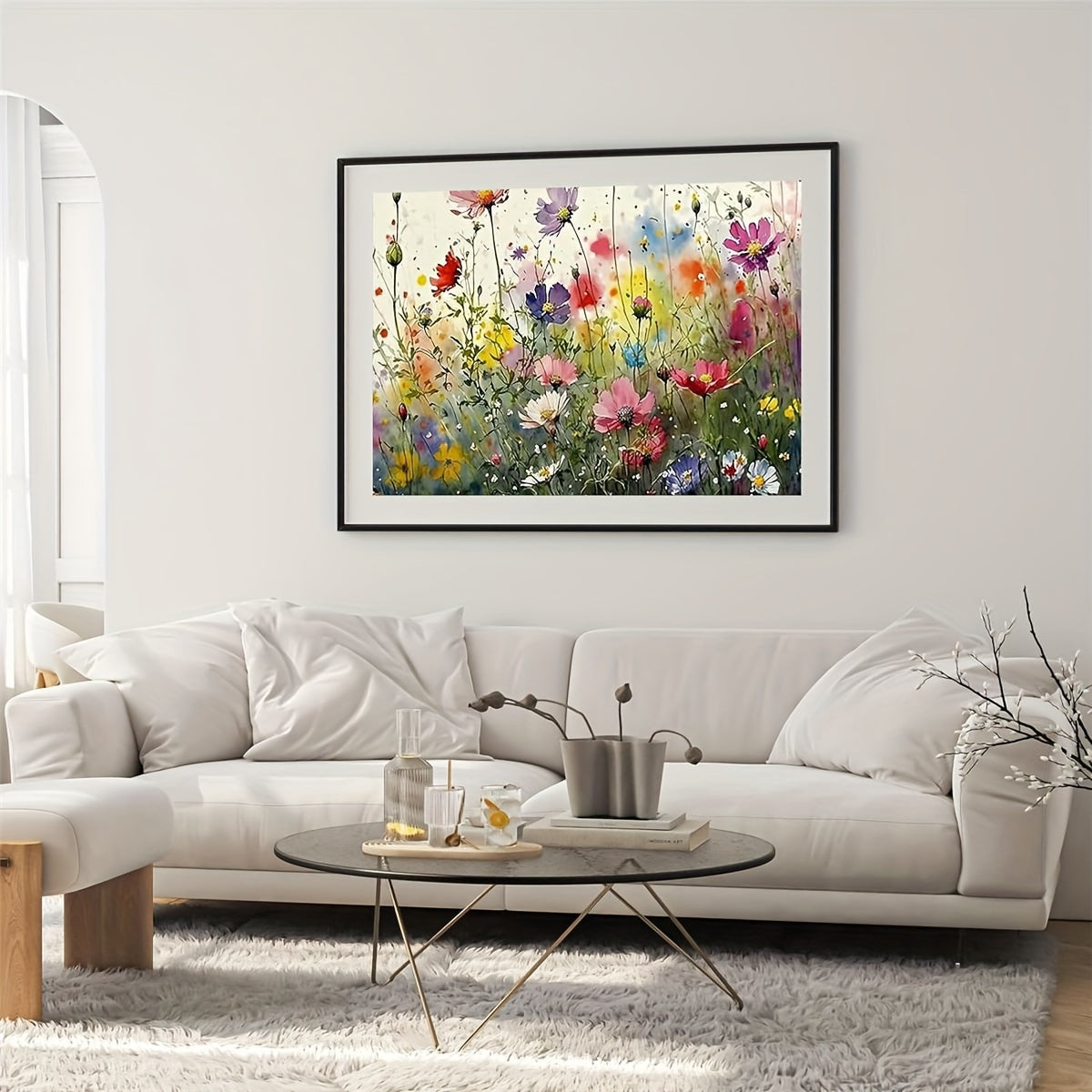 Paint by Numbers Flowers - For Beginners - Wall Decor 40.64x50.8 cm Unframed