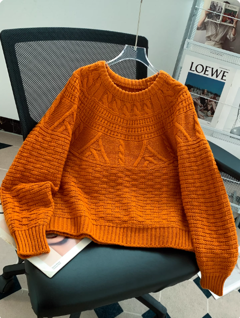 Image of Patricia | Women's Crewneck Pullover Sweater