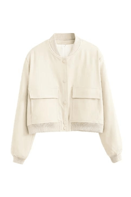 Image of Penny | Women's Cropped Casual Jacket