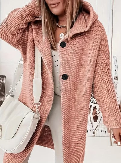 Image of Penny | Women's Hooded Oversized Cardigan