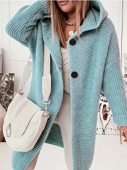 Image of Penny | Women's Hooded Oversized Cardigan