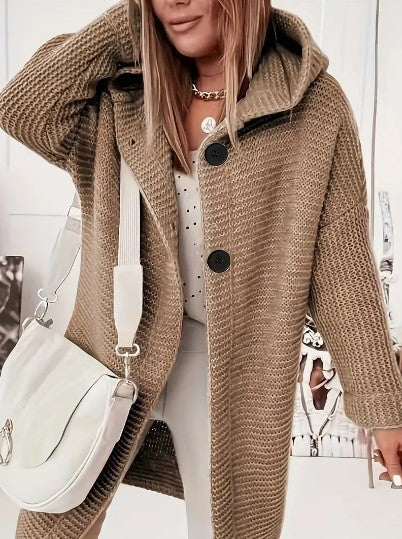 Image of Penny | Women's Hooded Oversized Cardigan