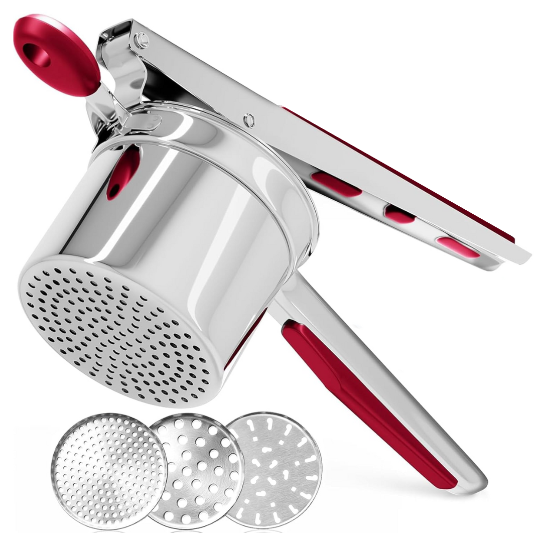 Perfect Mashed Potatoes: Heavy Duty Stainless Steel Potato Ricer