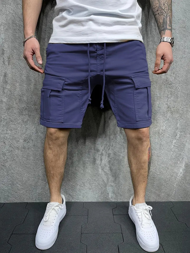 Image of Perry | Men's Cargo Drawstring Shorts