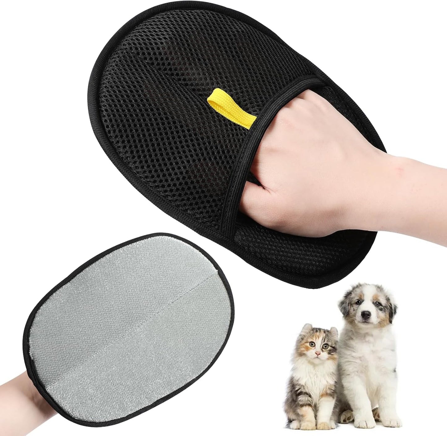 Pet Hair Removal Glove for Furniture & Textiles