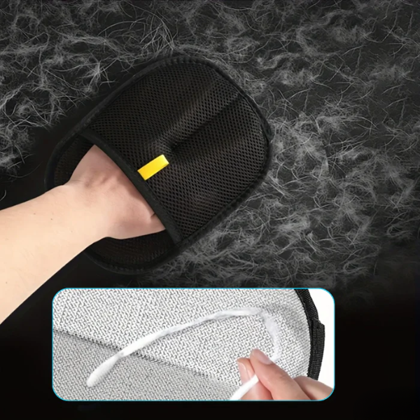 Pet Hair Removal Glove for Furniture & Textiles