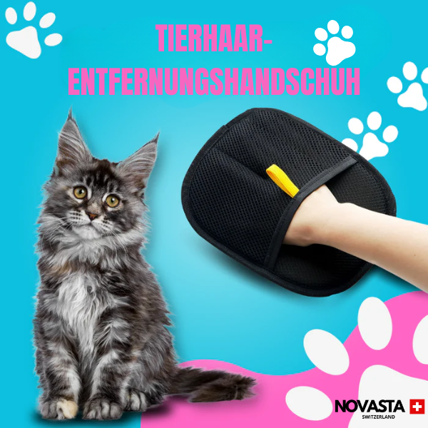 Pet Hair Removal Glove for Furniture & Textiles