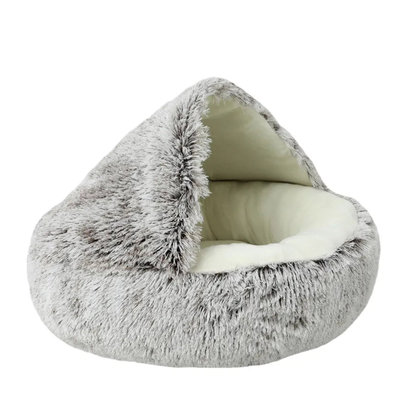 Pet's Comfortable Plush Nest Bed
