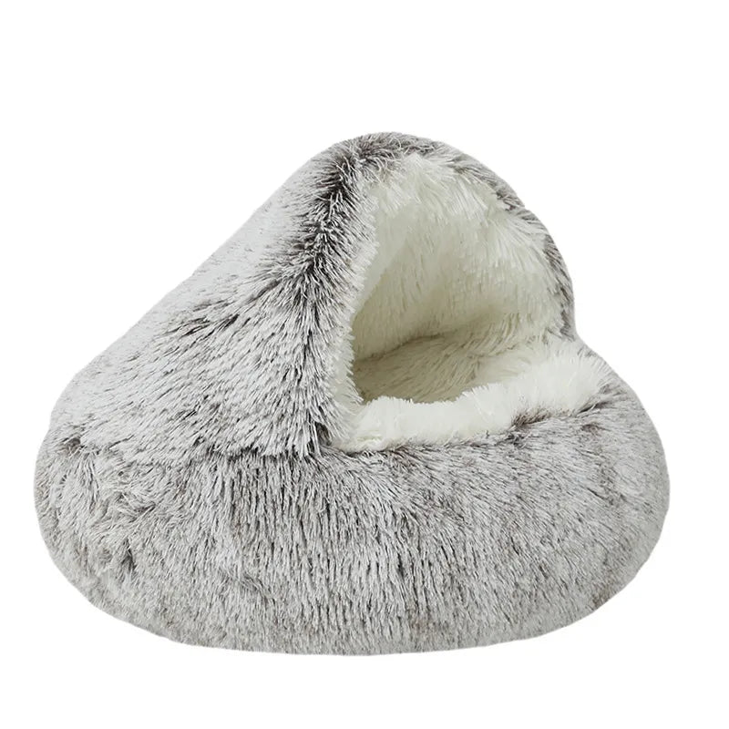 Pet's Comfortable Plush Nest Bed