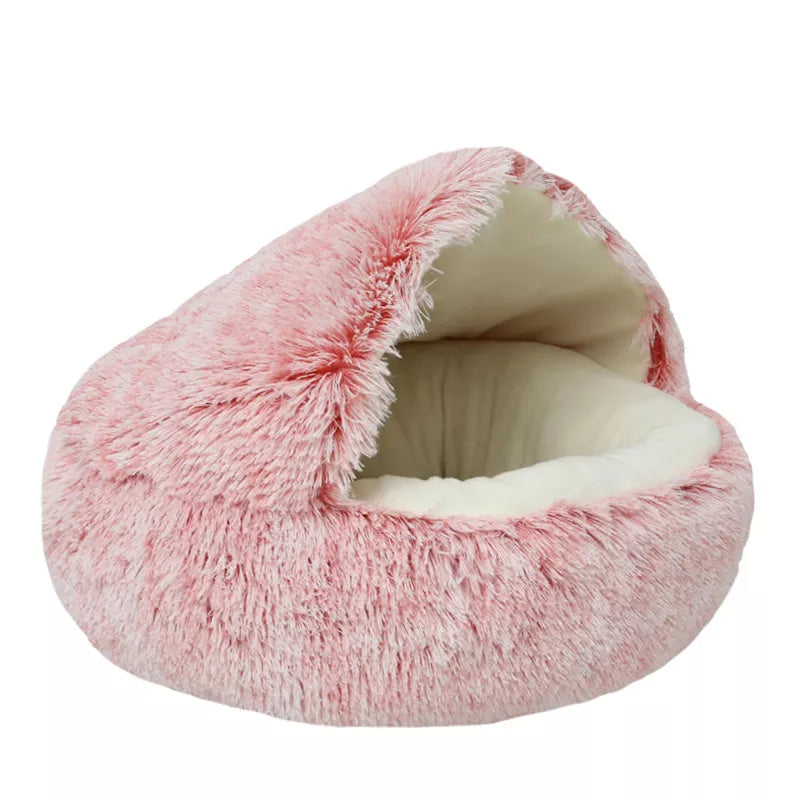 Pet's Comfortable Plush Nest Bed