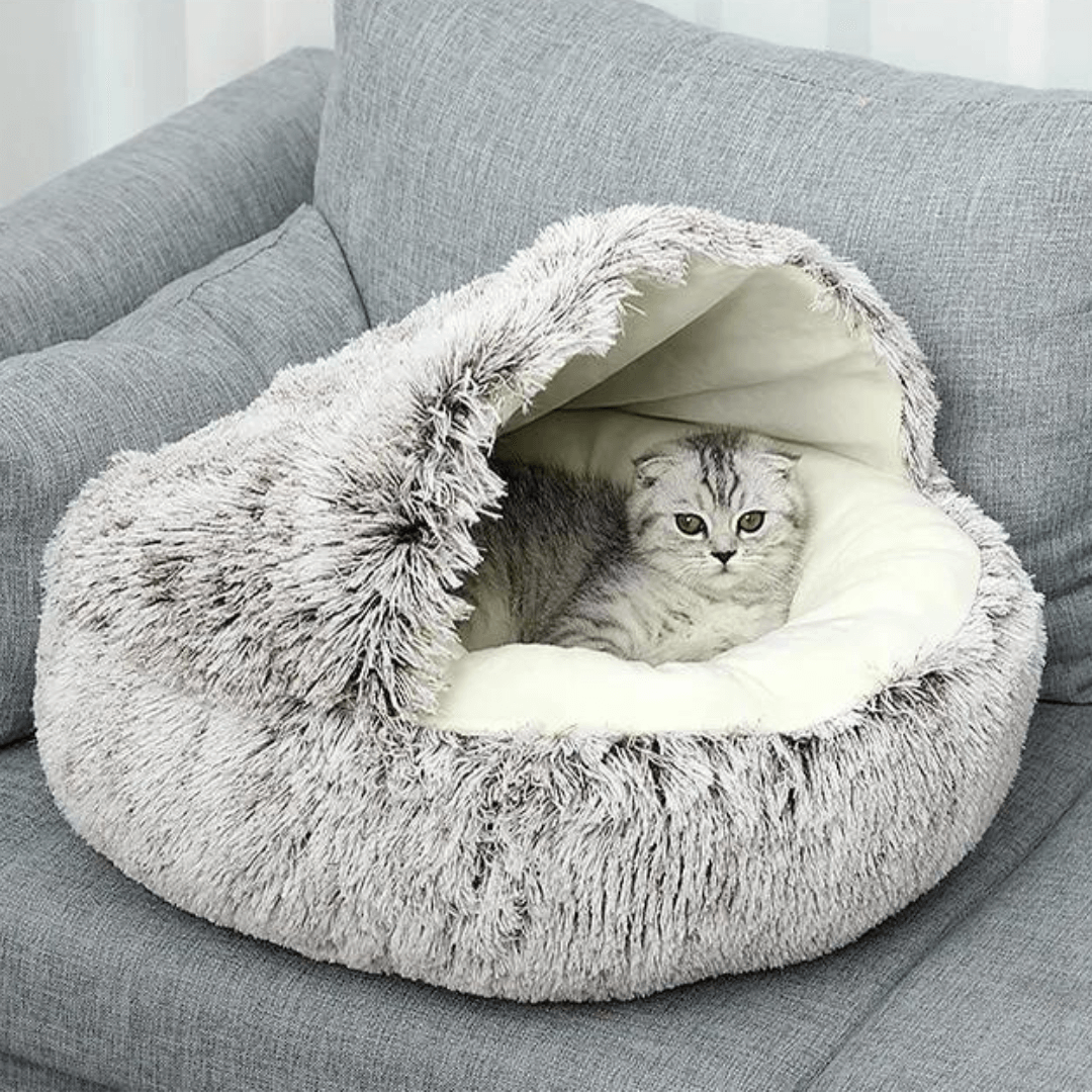 Pet's Comfortable Plush Nest Bed