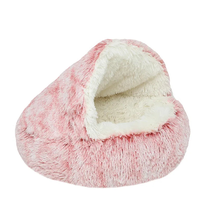 Pet's Comfortable Plush Nest Bed