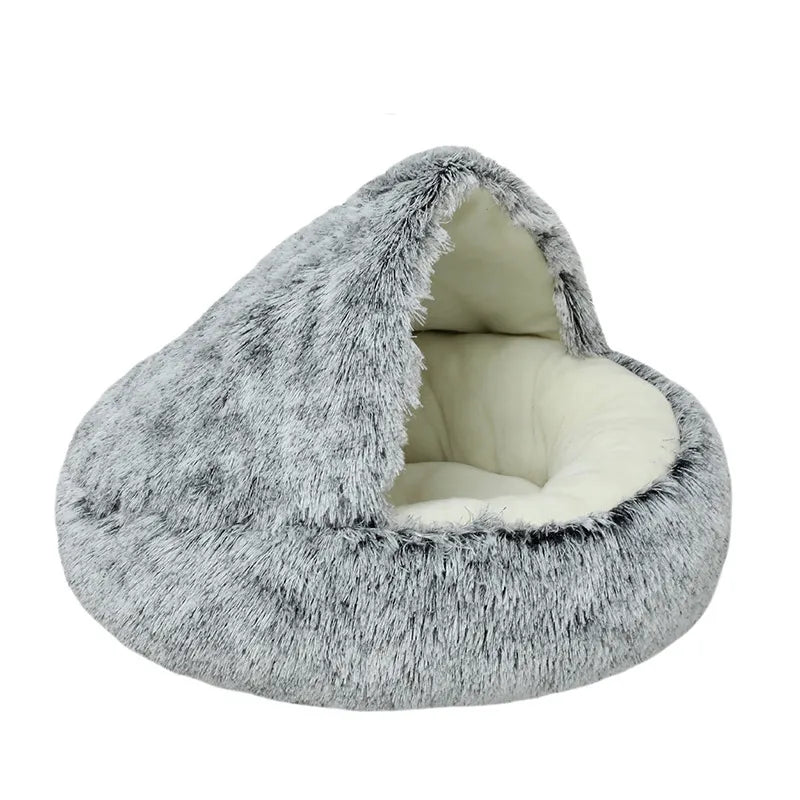 Pet's Comfortable Plush Nest Bed
