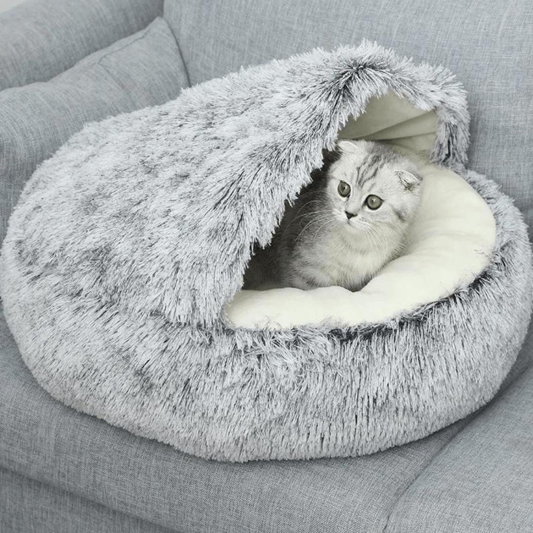 Pet's Comfortable Plush Nest Bed