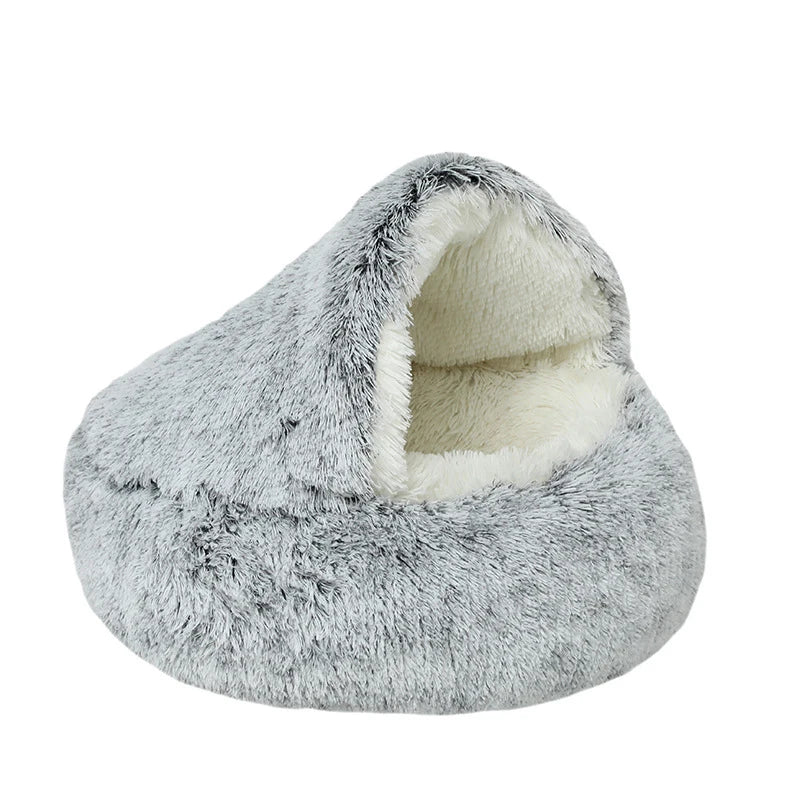 Pet's Comfortable Plush Nest Bed