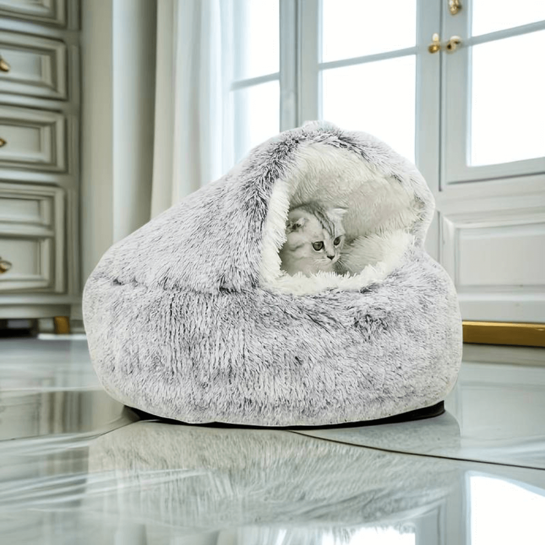 Pet's Comfortable Plush Nest Bed