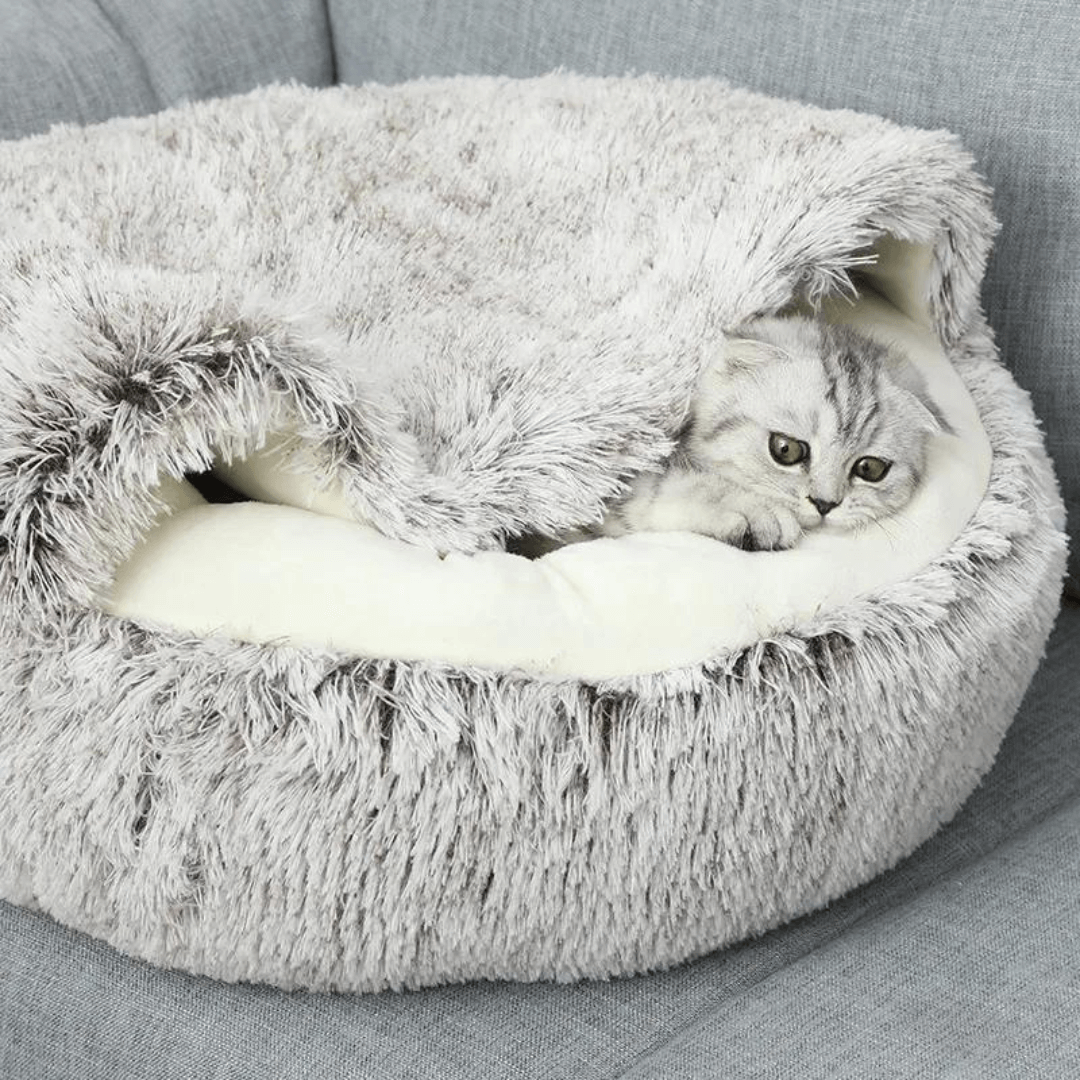 Pet's Comfortable Plush Nest Bed
