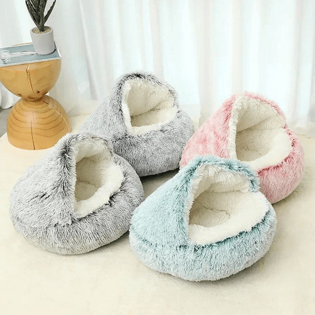 Pet's Comfortable Plush Nest Bed