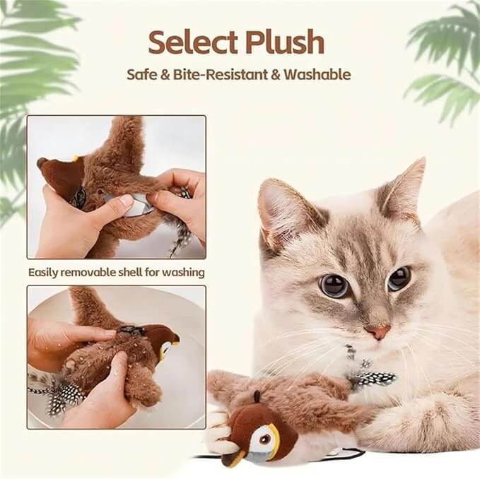 PetVibe Interactive Bird Cat Toy