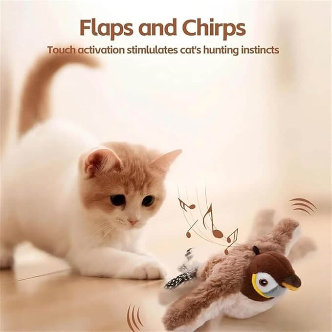 PetVibe Interactive Bird Cat Toy