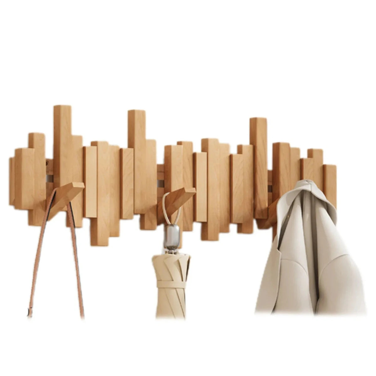 Piano Wood Coat Rack - Jackets, Coats, Elegant