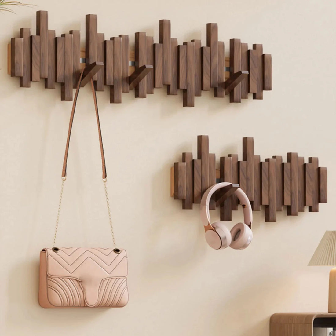 Piano Wood Coat Rack - Jackets, Coats, Elegant