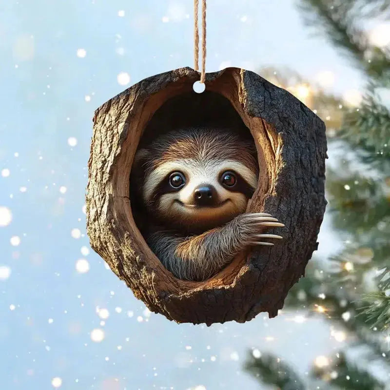 Playful Animal Ornaments