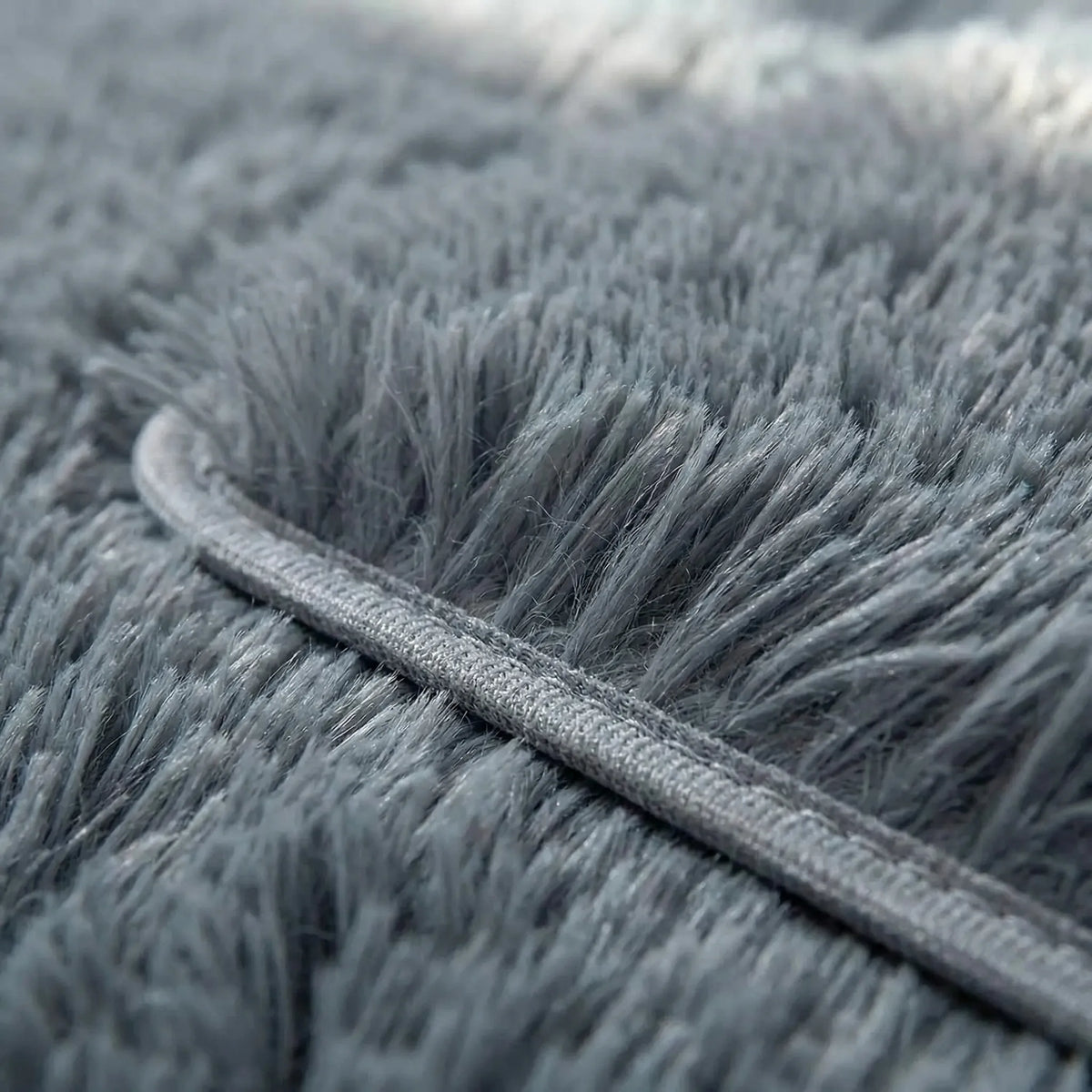 Plush Non-Slip Low-Pile Rectangular Floor Mat