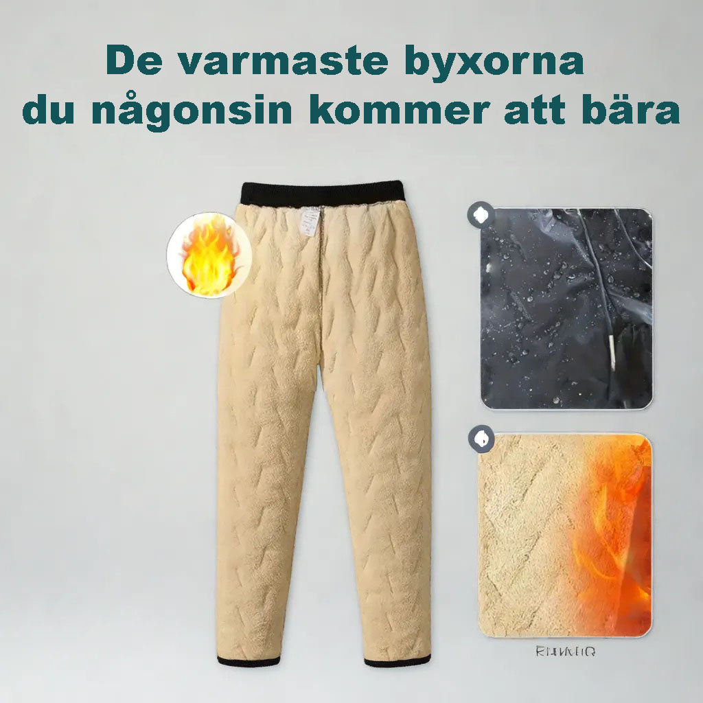 PolarFit – Waterproof, Fleece-Lined Winter Pants for Men and Women