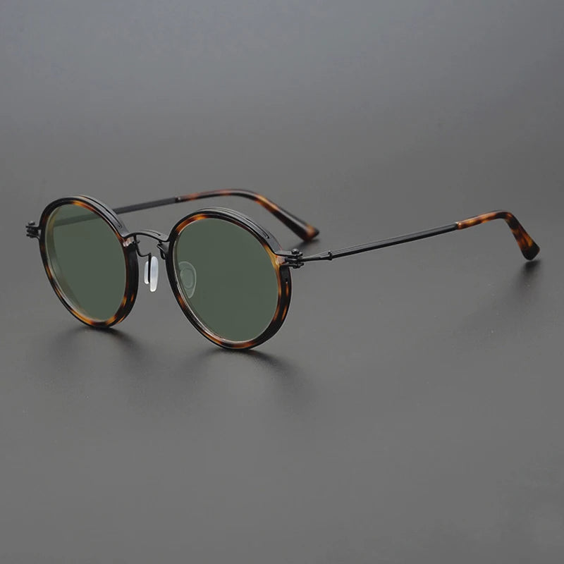 Polarized Sunglasses with UV 400 Filter and Shiny Metal Frame – Stylish Glasses for Outdoor Wear