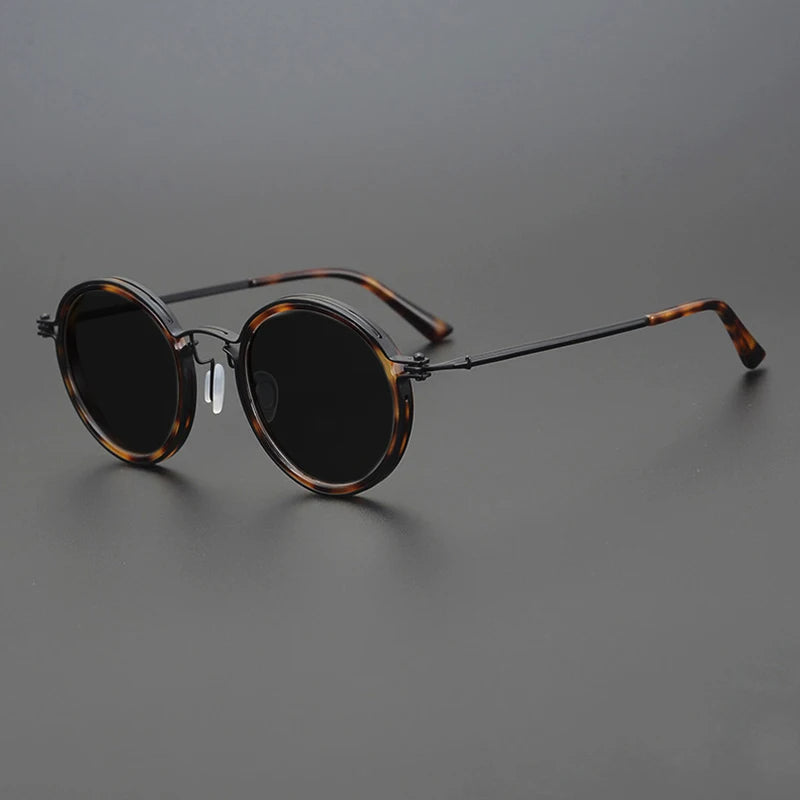 Polarized Sunglasses with UV 400 Filter and Shiny Metal Frame – Stylish Glasses for Outdoor Wear