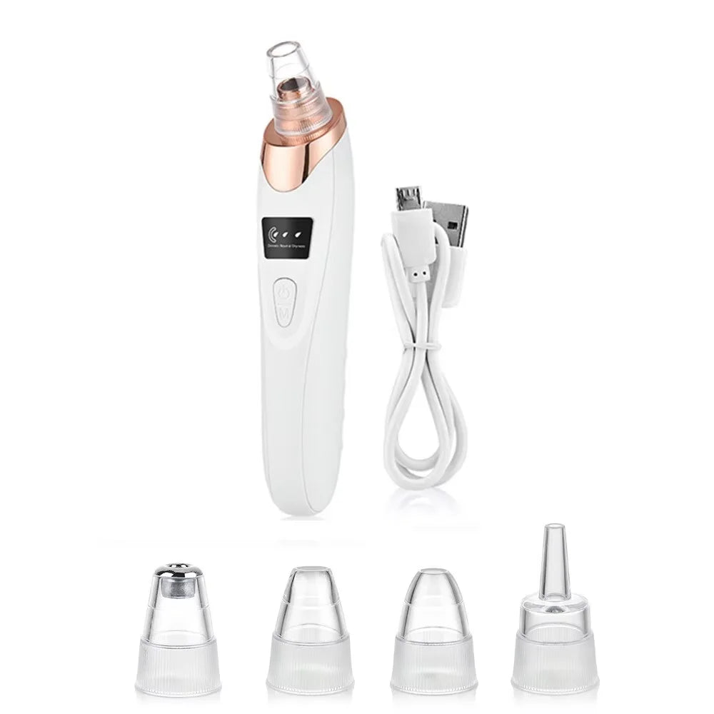 PoreRemover: Rechargeable Smart Blackhead and Whitehead Pore Remover Kit