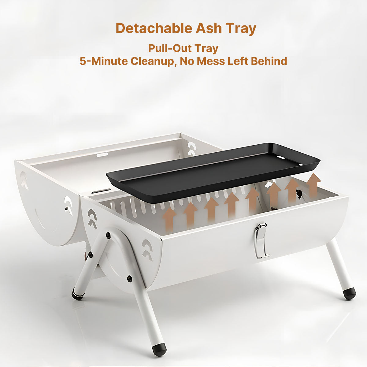 Portable Charcoal Grill for Camping
