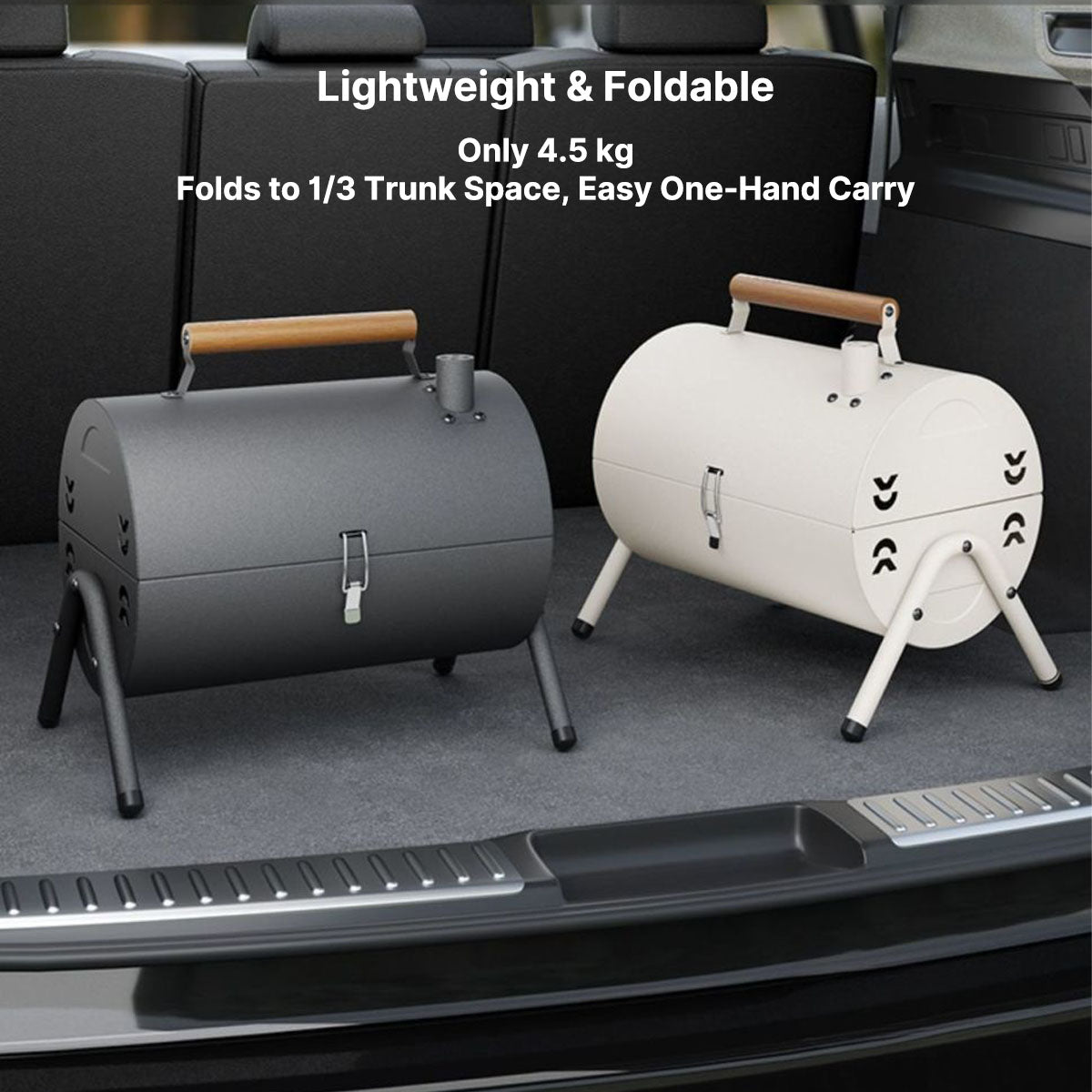 Portable Charcoal Grill for Camping