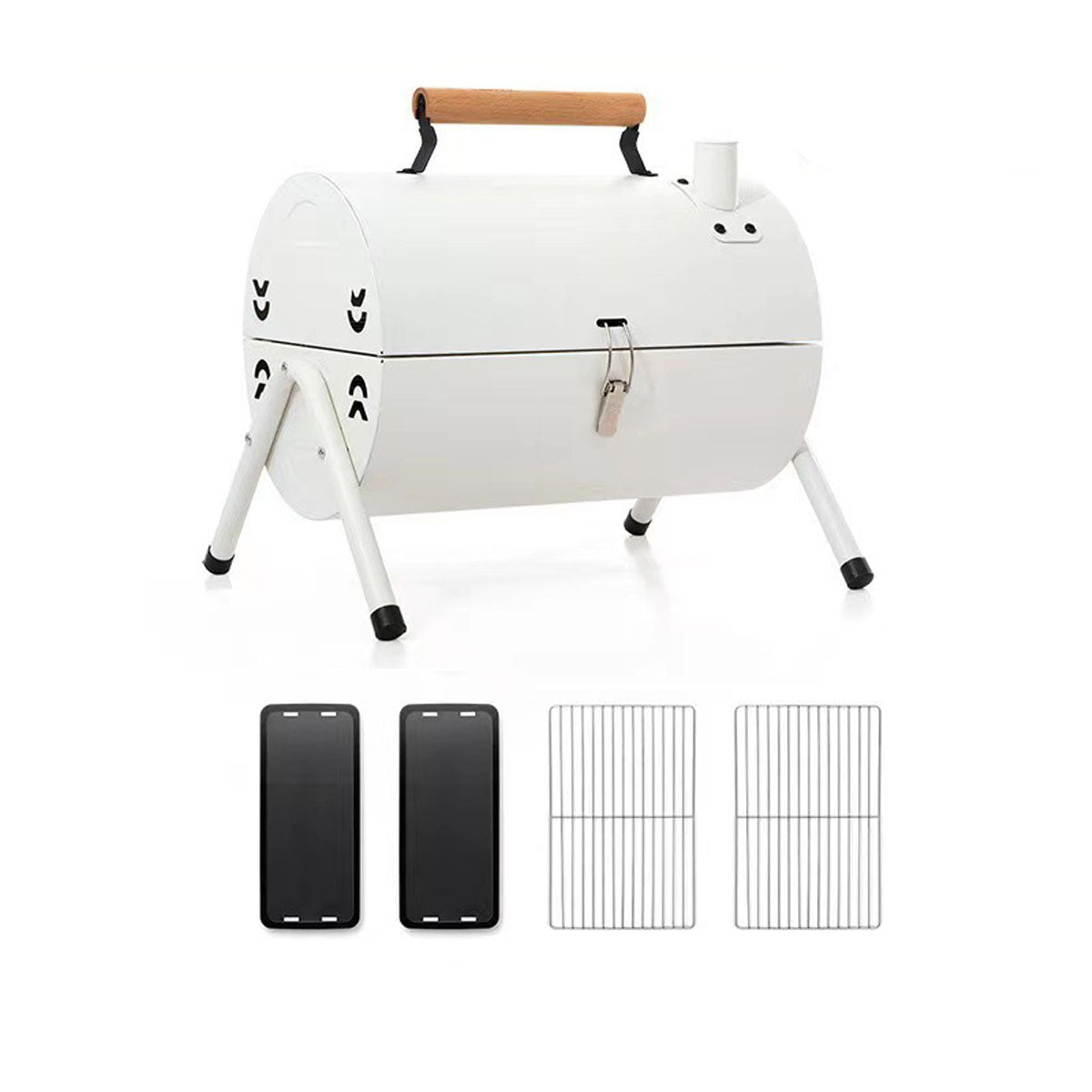 Portable Charcoal Grill for Camping