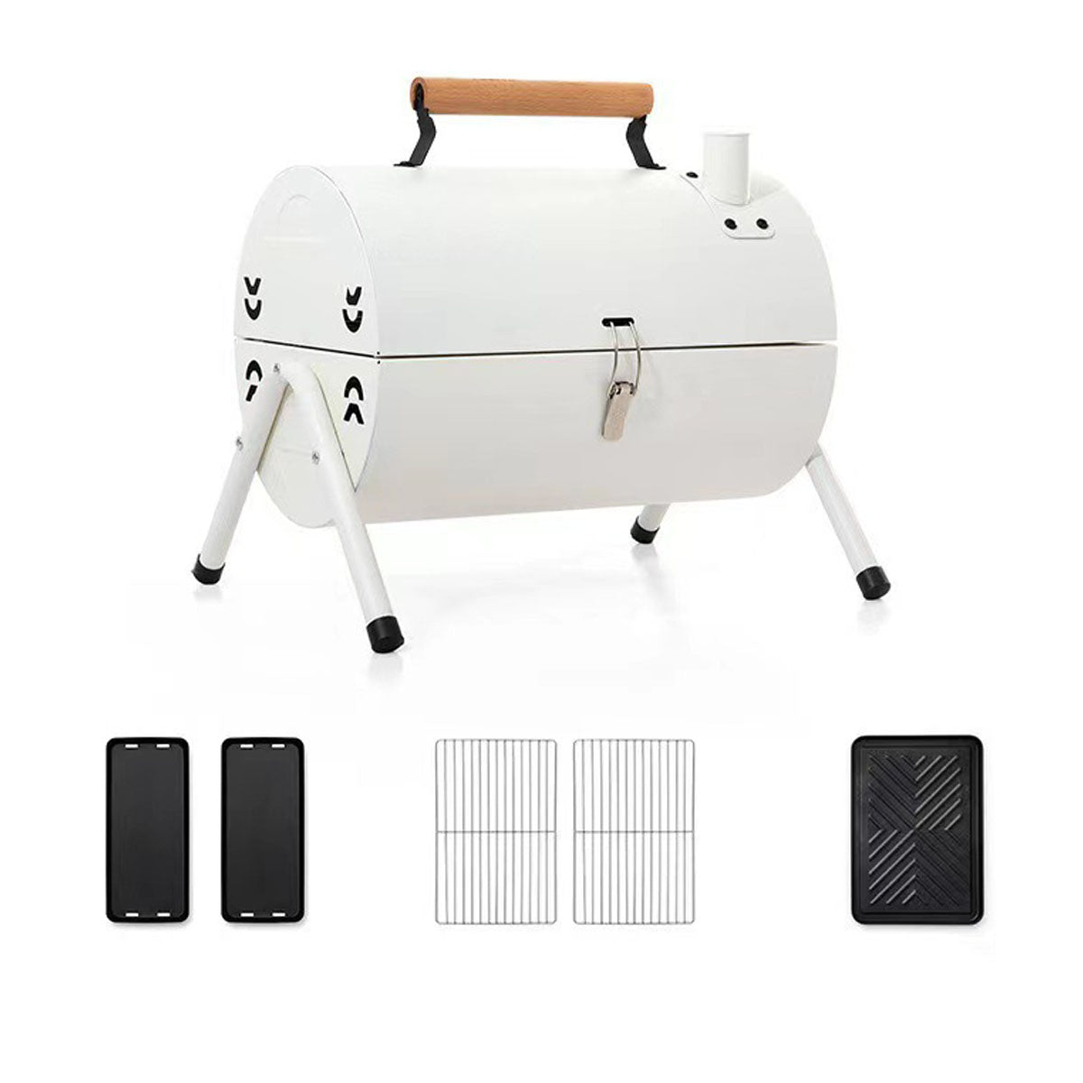 Portable Charcoal Grill for Camping