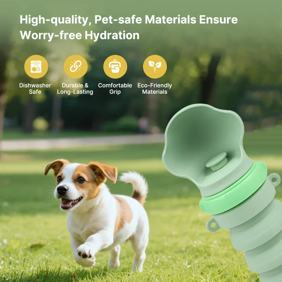 Portable Collapsible Pet Water Bottle