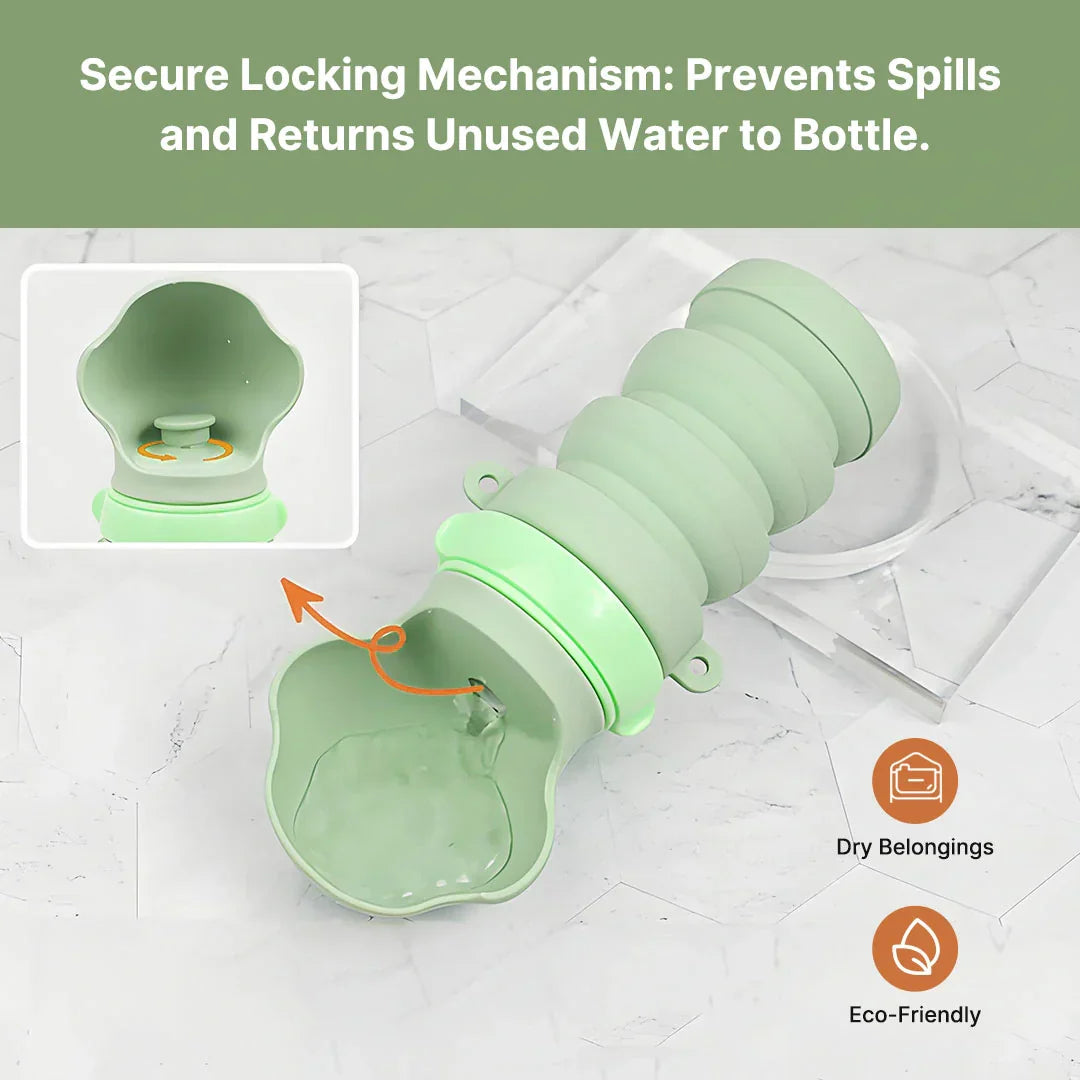 Portable Collapsible Pet Water Bottle