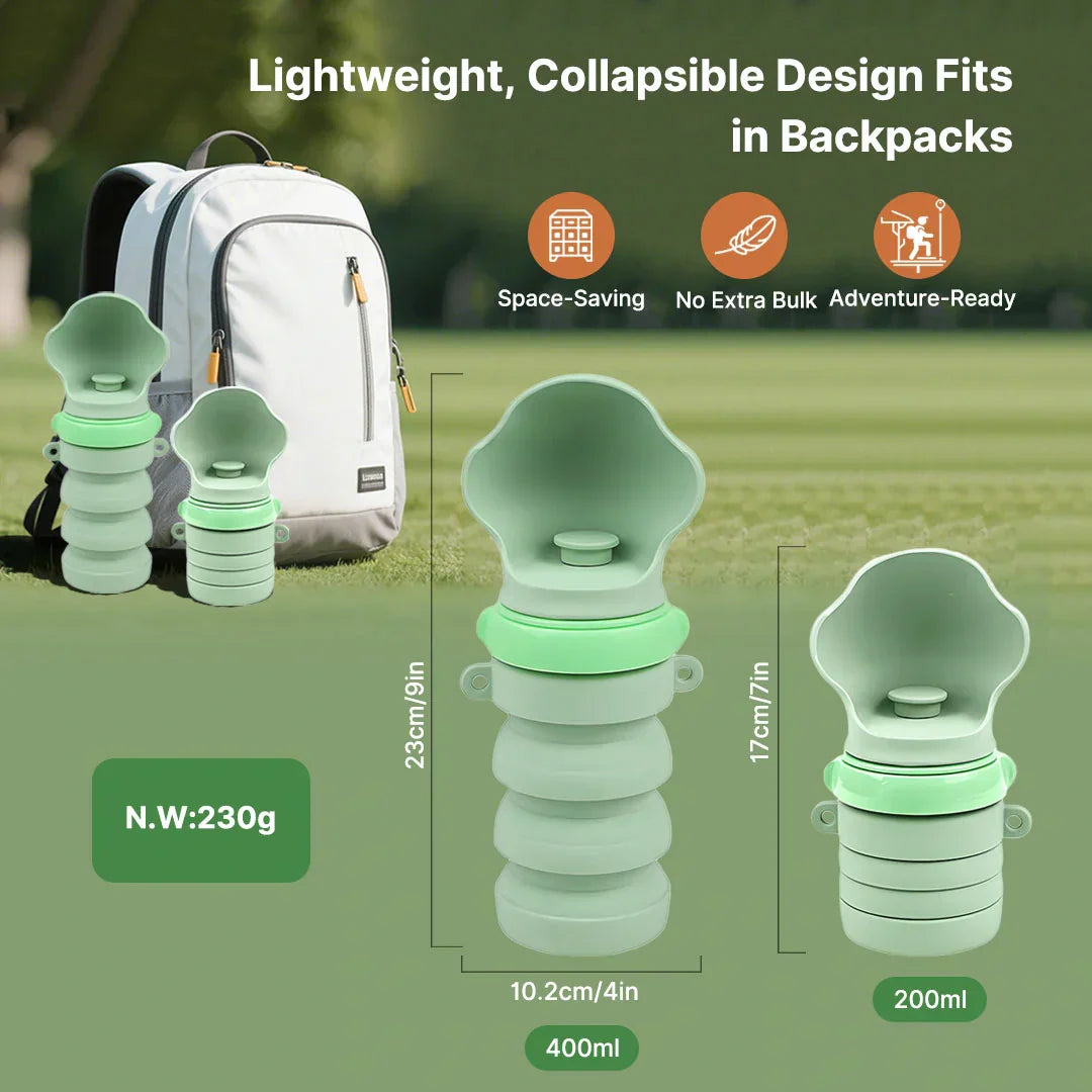 Portable Collapsible Pet Water Bottle