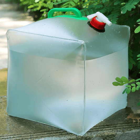 Portable Collapsible Water Container for Travel & Outdoors