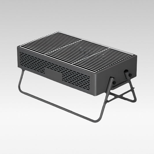 Portable Foldable Smokeless BBQ Grill with Accessories