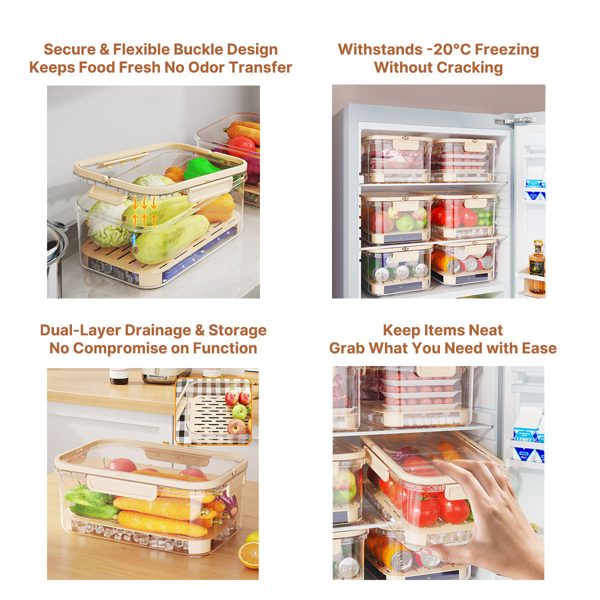Portable Leakproof Food Organizer