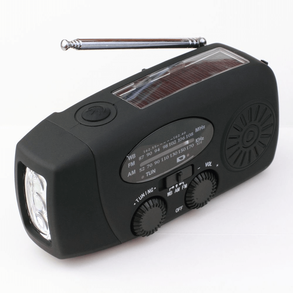 Portable Multi-Function Hand Crank Emergency Radio