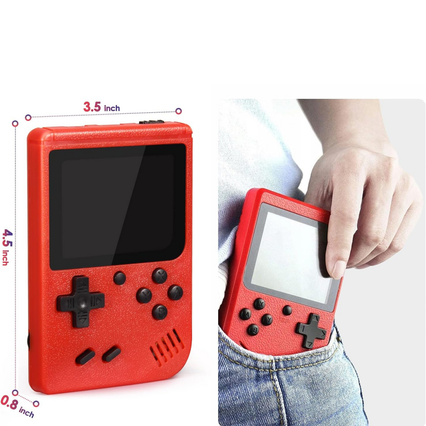 Portable Retro Game Player with 400+ Classic Games