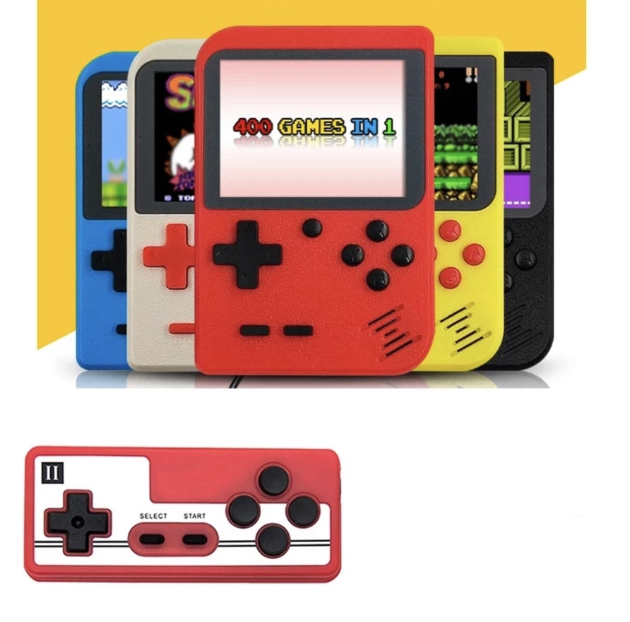 Portable Retro Mini Console for Kids with 400 Games