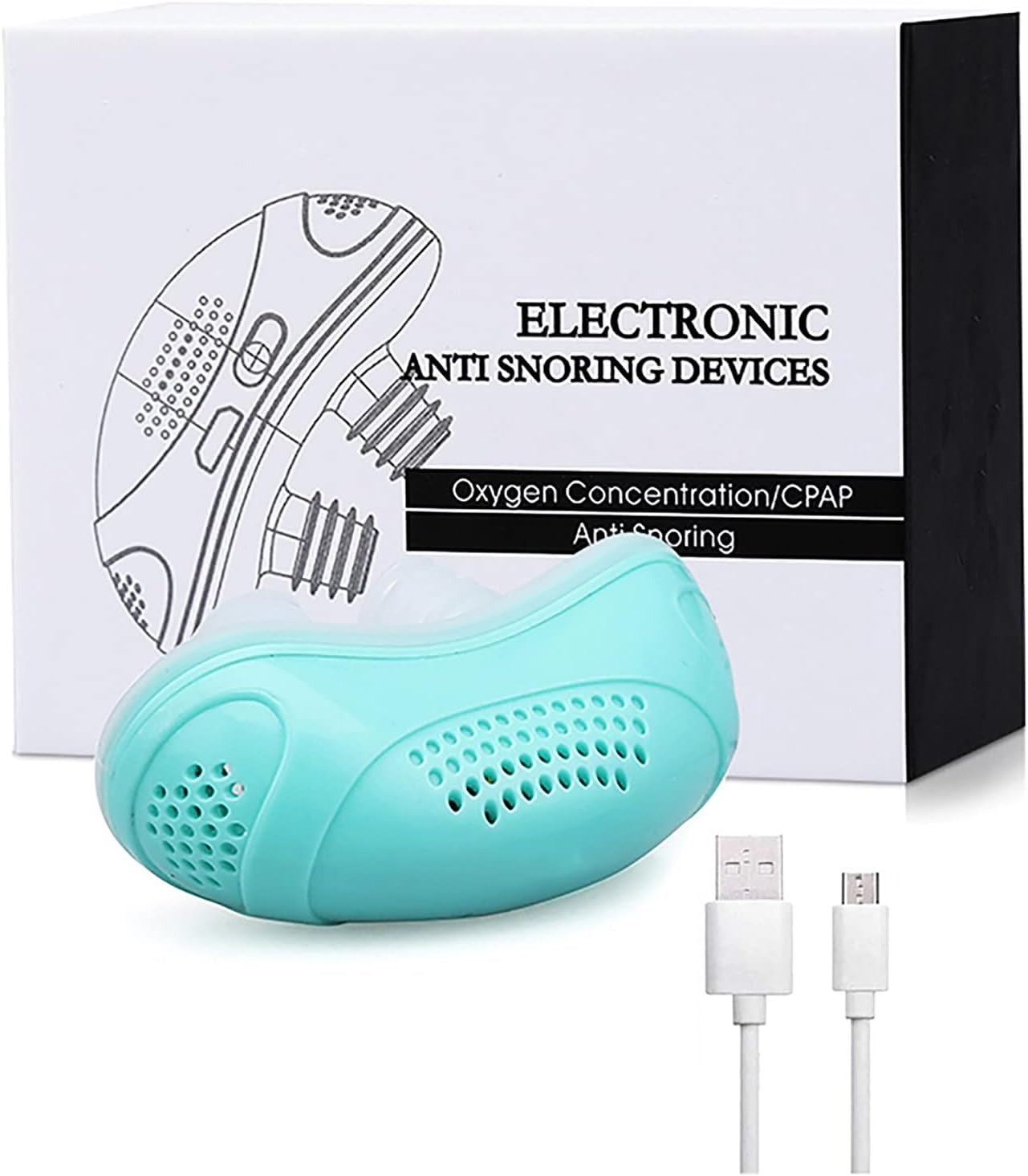Portable Sleep Apnea Device - Anti-Snoring Rechargeable CPAP