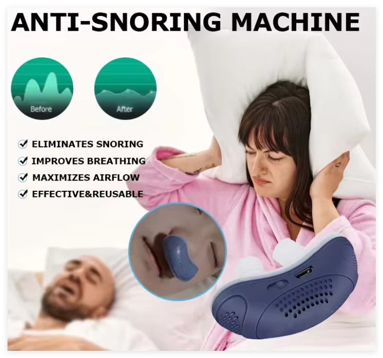 Portable Sleep Apnea Device - Anti-Snoring Rechargeable CPAP