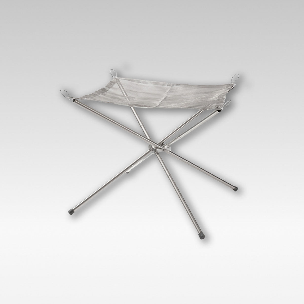 Portable Stainless Steel Camping Fire Pit with Grill Rack